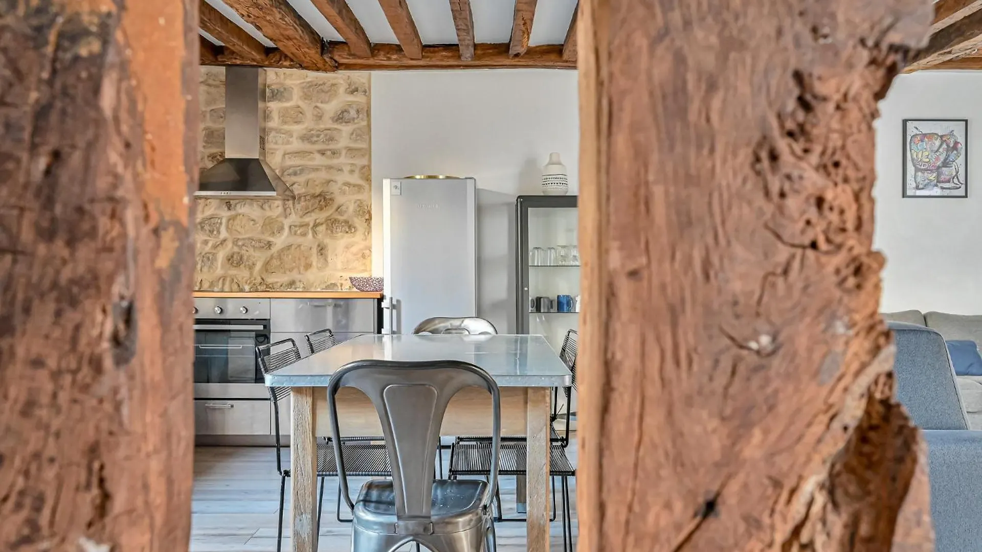 Apartament Grand 2 Pieces Typique Du Marais Paryż Francja
